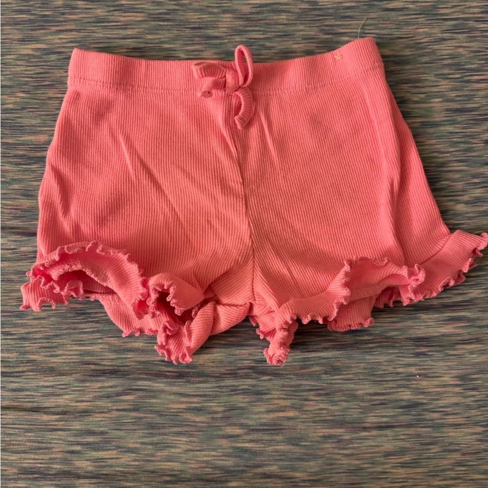 Garanimals Pink Ruffle Hem Shorts